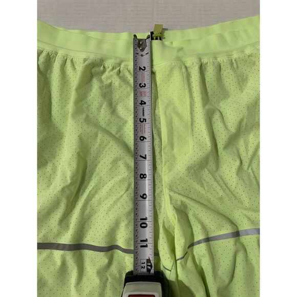 Lululemon Surge Lined Shorts 6" Special Edition Mens Size XXL Faded Zap Yellow - Picture 10 of 11